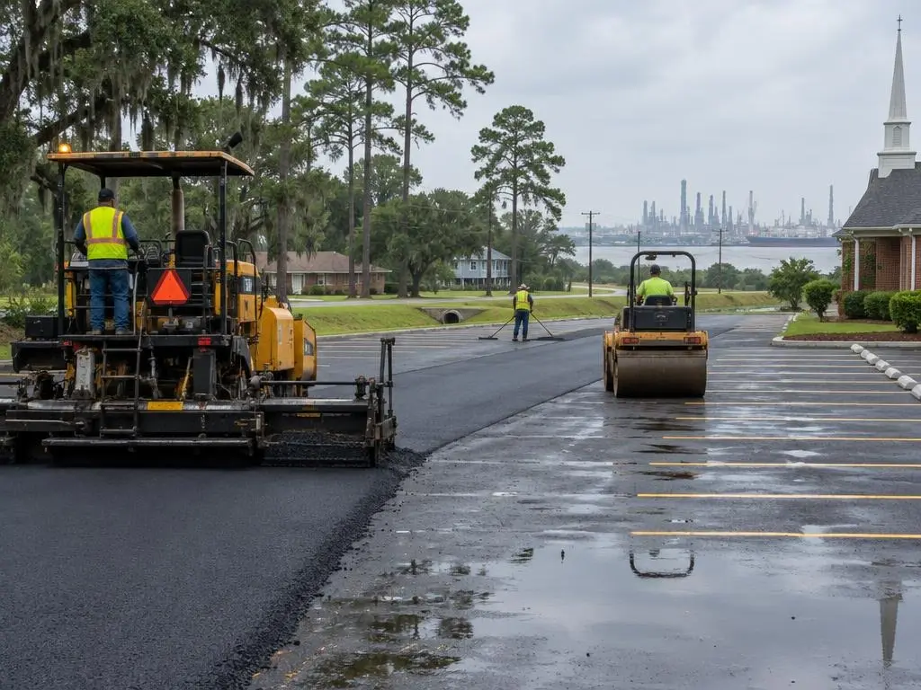 Parking Lot Paving in Beaumont, TX